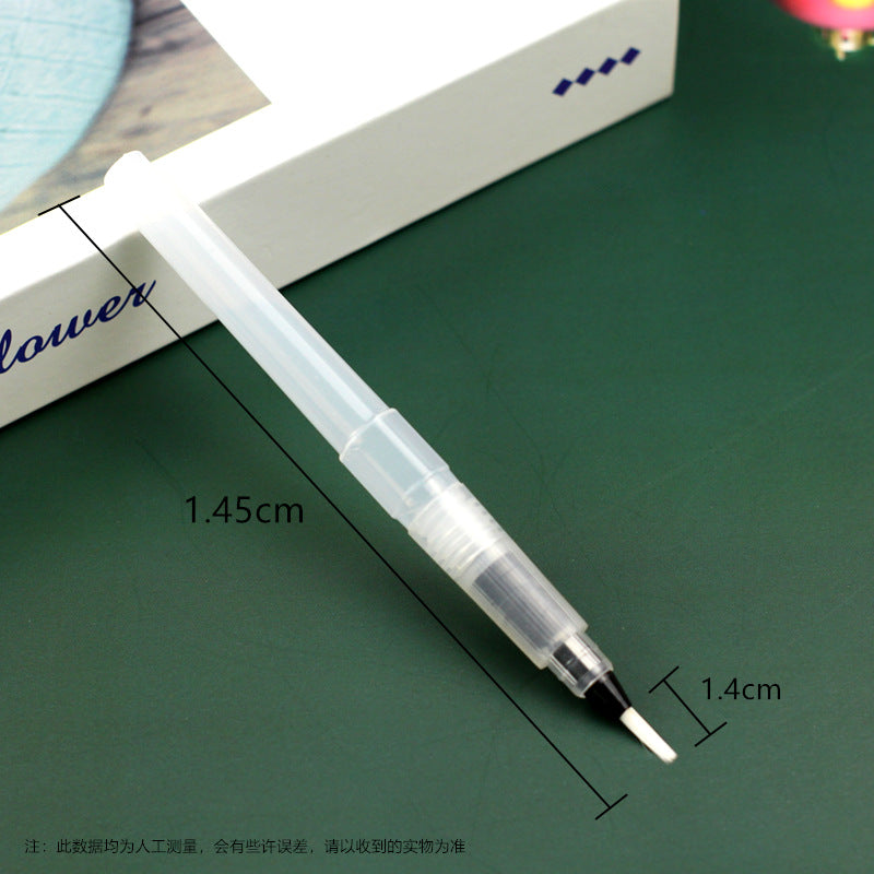 Water brush pen water pen flat head large medium small painting watercolor brush brush art school art sketching soft touch easy to carry