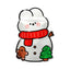 Festive Fun Christmas Snack Gift Bag - Santa & Friends Design