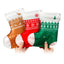 Festive Fun Christmas Snack Gift Bag - Santa & Friends Design