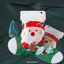 Festive Fun Christmas Snack Gift Bag - Santa & Friends Design