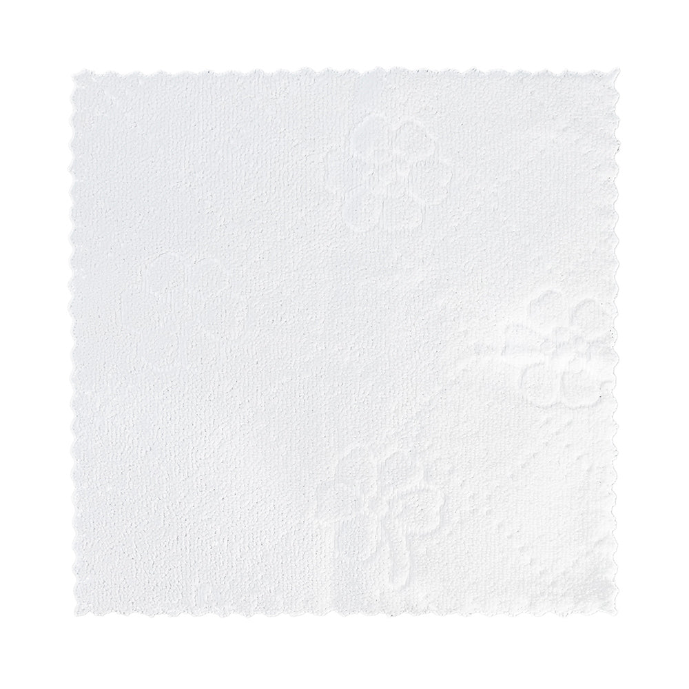 Microfiber towel, disposable cleaning towel, rag, white, multi-functional, travel, sports wipe, pet fur baby, daily necessities, home essentials