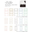 Mo·card Time Messenger Series Dual Material Retro Label Paper