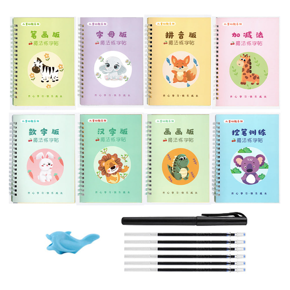 Kids' Ultimate Writing & Math Mastery Set with Practice Tools