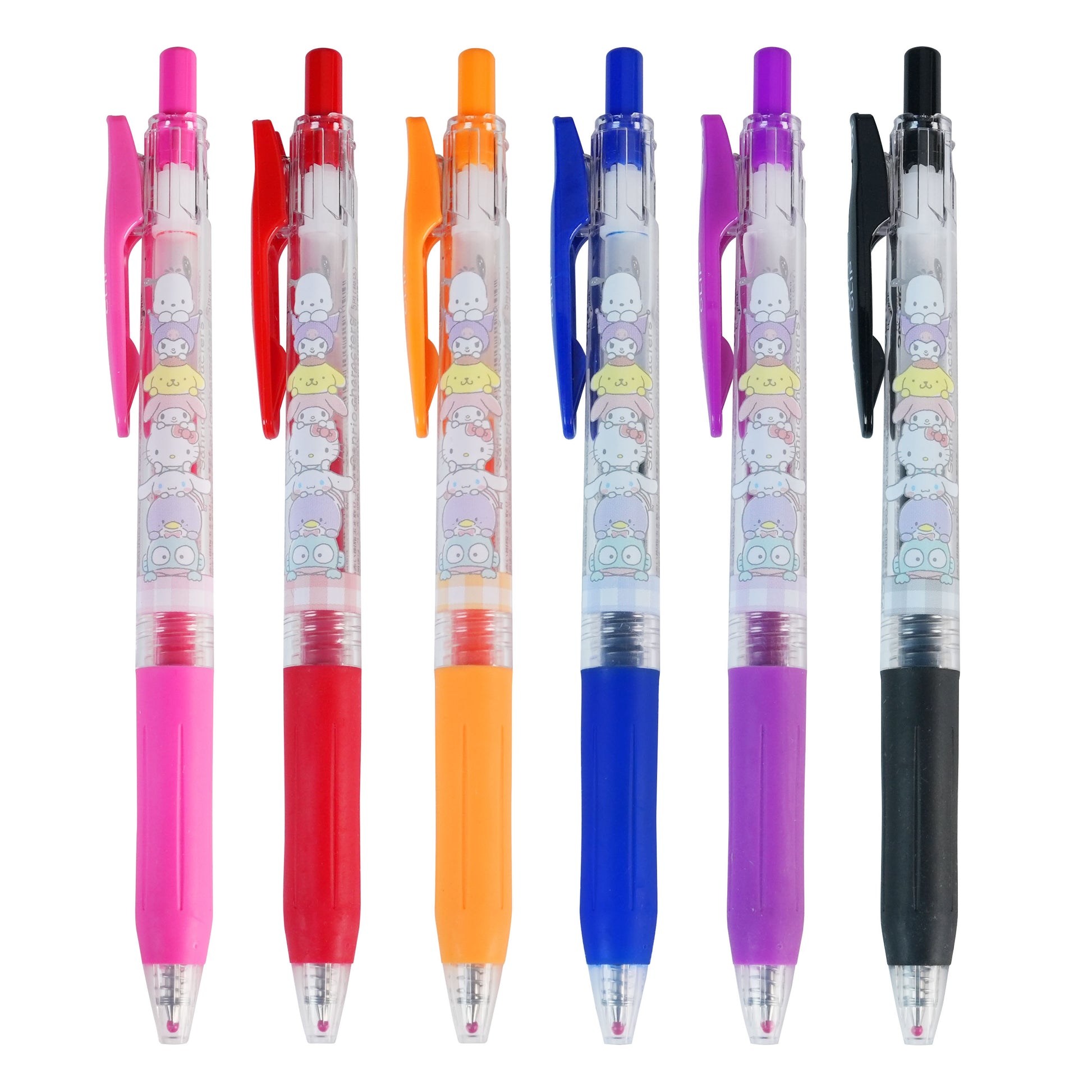 ZEBRA SARASA x CRUX 10422 Sanrio Kuromi joint cartoon 0.5MM gel pen - CHL-STORE 