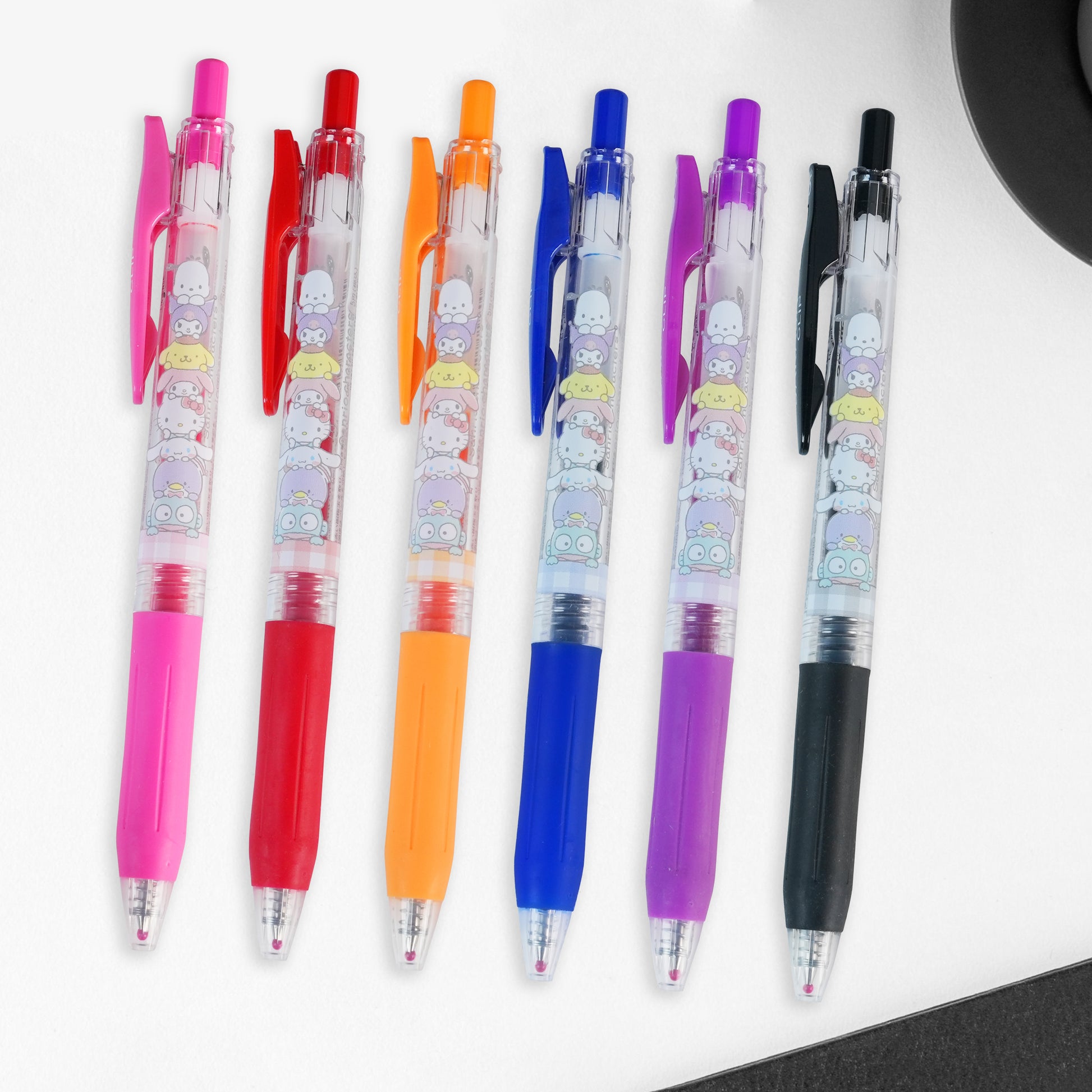 ZEBRA SARASA x CRUX 10422 Sanrio Kuromi joint cartoon 0.5MM gel pen - CHL-STORE 