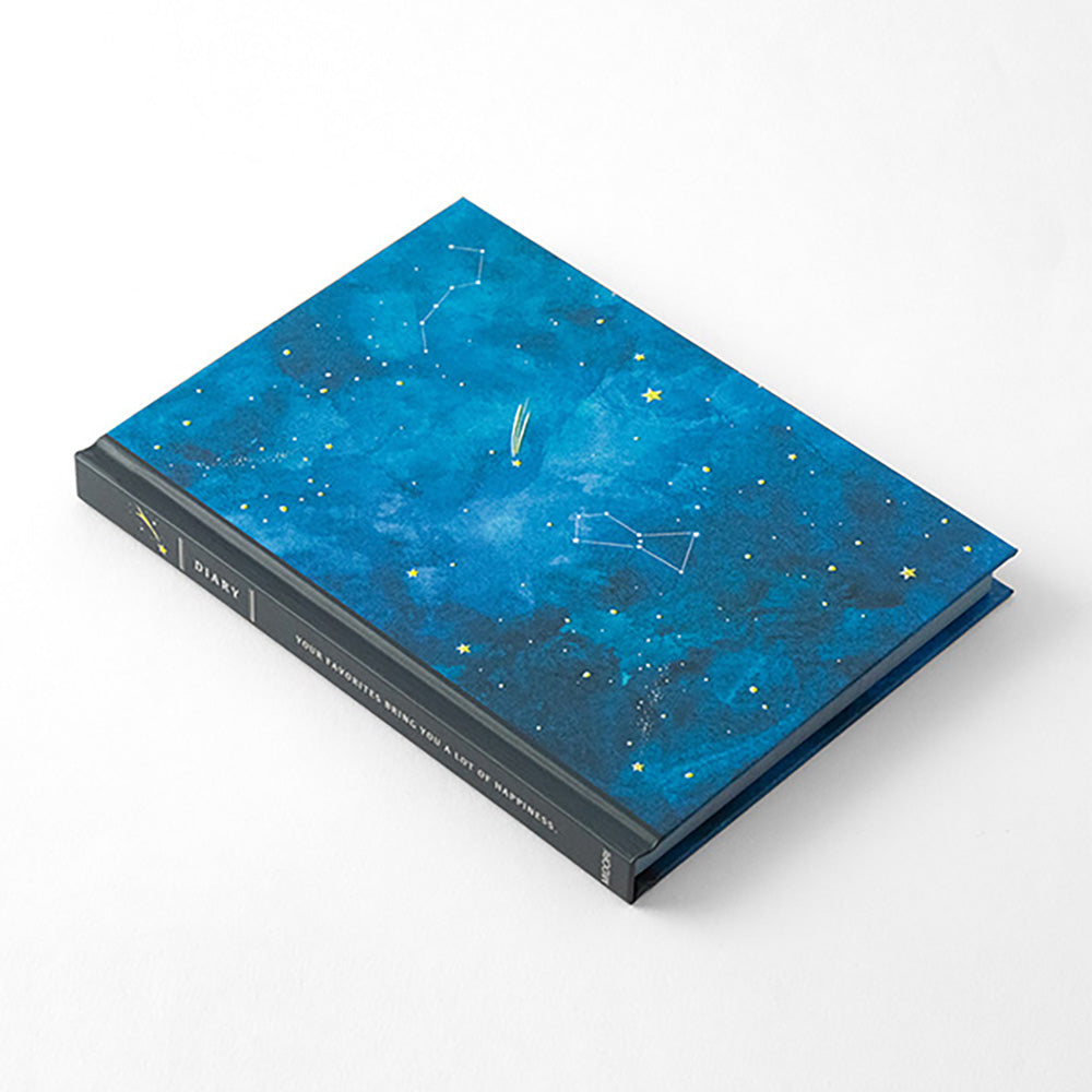 MIDORI life diary 1-year diary 3-year 5-year continuous use 10-year continuous use retro hard literary notebook bullet journal symbol note