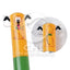 Sakamoto x SANRIO mimi 0.7mm ear pen two-color pen black ink red ink Melody Pom Pom Purin Little Twin Stars Kuromi - CHL-STORE 