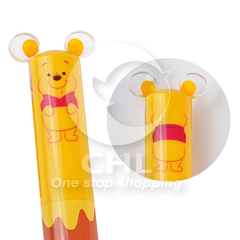 Sakamoto x SANRIO mimi 0.7mm ear pen two-color pen black ink red ink Melody Pom Pom Purin Little Twin Stars Kuromi - CHL-STORE 