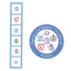 Stamp Snoopy KODOMO NO KAO Pochitto6 Cartoon Message Ink Children Teacher School Homework Office 6 Colors 2205-00