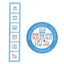 Stamp Snoopy KODOMO NO KAO Pochitto6 Cartoon Message Ink Children Teacher School Homework Office 6 Colors 2205-00