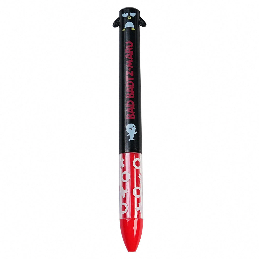Sakamoto x SANRIO mimi 0.7mm ear pen two-color pen black ink red ink Melody Pom Pom Purin Little Twin Stars Kuromi - CHL-STORE 