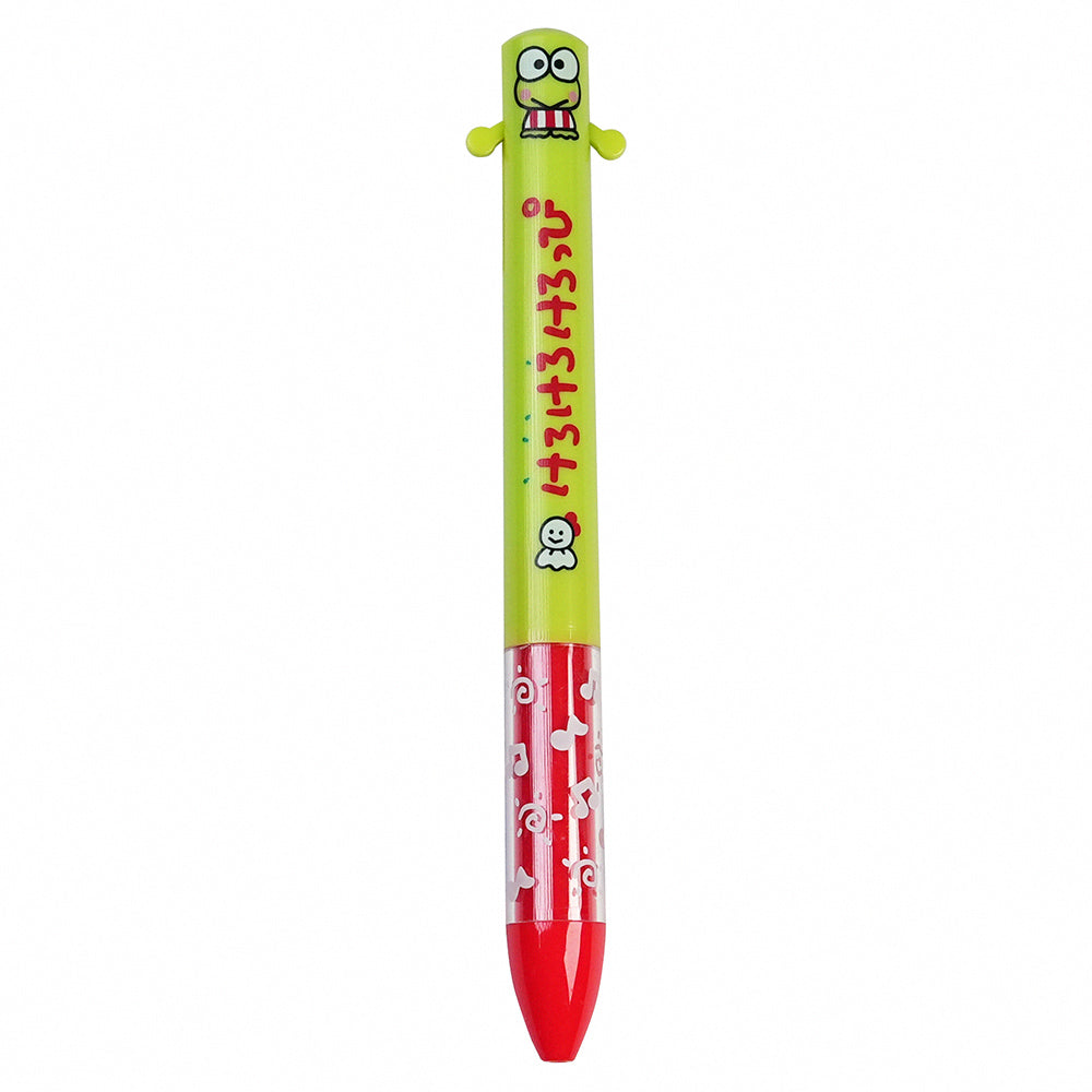 Sakamoto x SANRIO mimi 0.7mm ear pen two-color pen black ink red ink Melody Pom Pom Purin Little Twin Stars Kuromi - CHL-STORE 