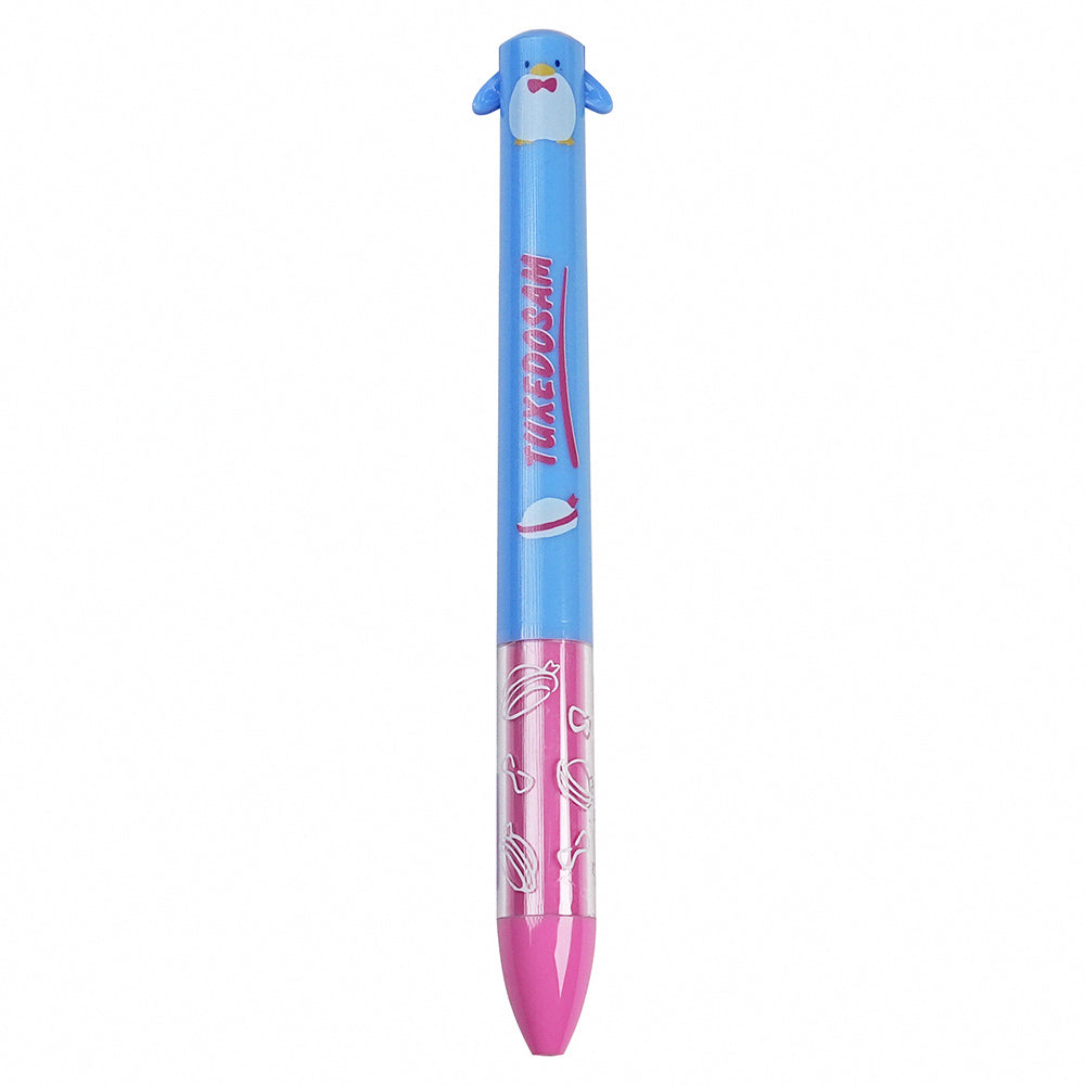 Sakamoto x SANRIO mimi 0.7mm ear pen two-color pen black ink red ink Melody Pom Pom Purin Little Twin Stars Kuromi - CHL-STORE 