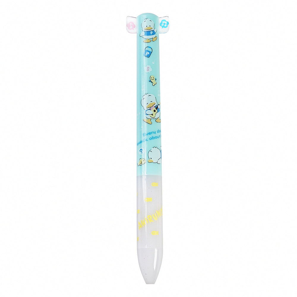Sakamoto x SANRIO mimi 0.7mm ear pen two-color pen black ink red ink Melody Pom Pom Purin Little Twin Stars Kuromi - CHL-STORE 