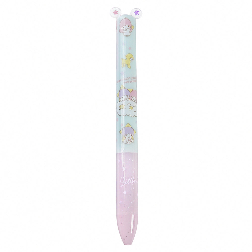 Sakamoto x SANRIO mimi 0.7mm ear pen two-color pen black ink red ink Melody Pom Pom Purin Little Twin Stars Kuromi - CHL-STORE 