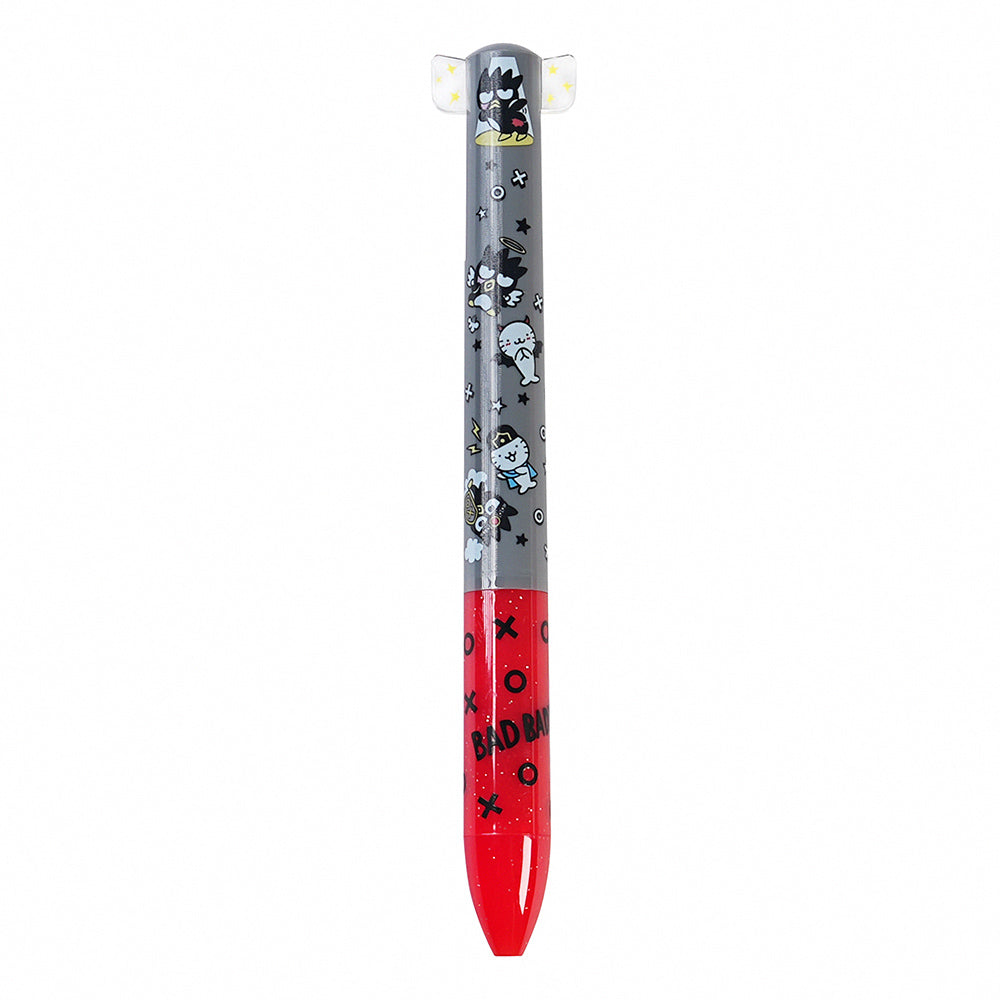 Sakamoto x SANRIO mimi 0.7mm ear pen two-color pen black ink red ink Melody Pom Pom Purin Little Twin Stars Kuromi - CHL-STORE 