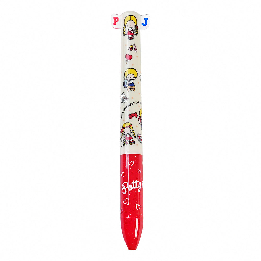 Sakamoto x SANRIO mimi 0.7mm ear pen two-color pen black ink red ink Melody Pom Pom Purin Little Twin Stars Kuromi - CHL-STORE 