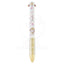 Sakamoto x SANRIO mimi 0.7mm ear pen two-color pen black ink red ink Melody Pom Pom Purin Little Twin Stars Kuromi - CHL-STORE 
