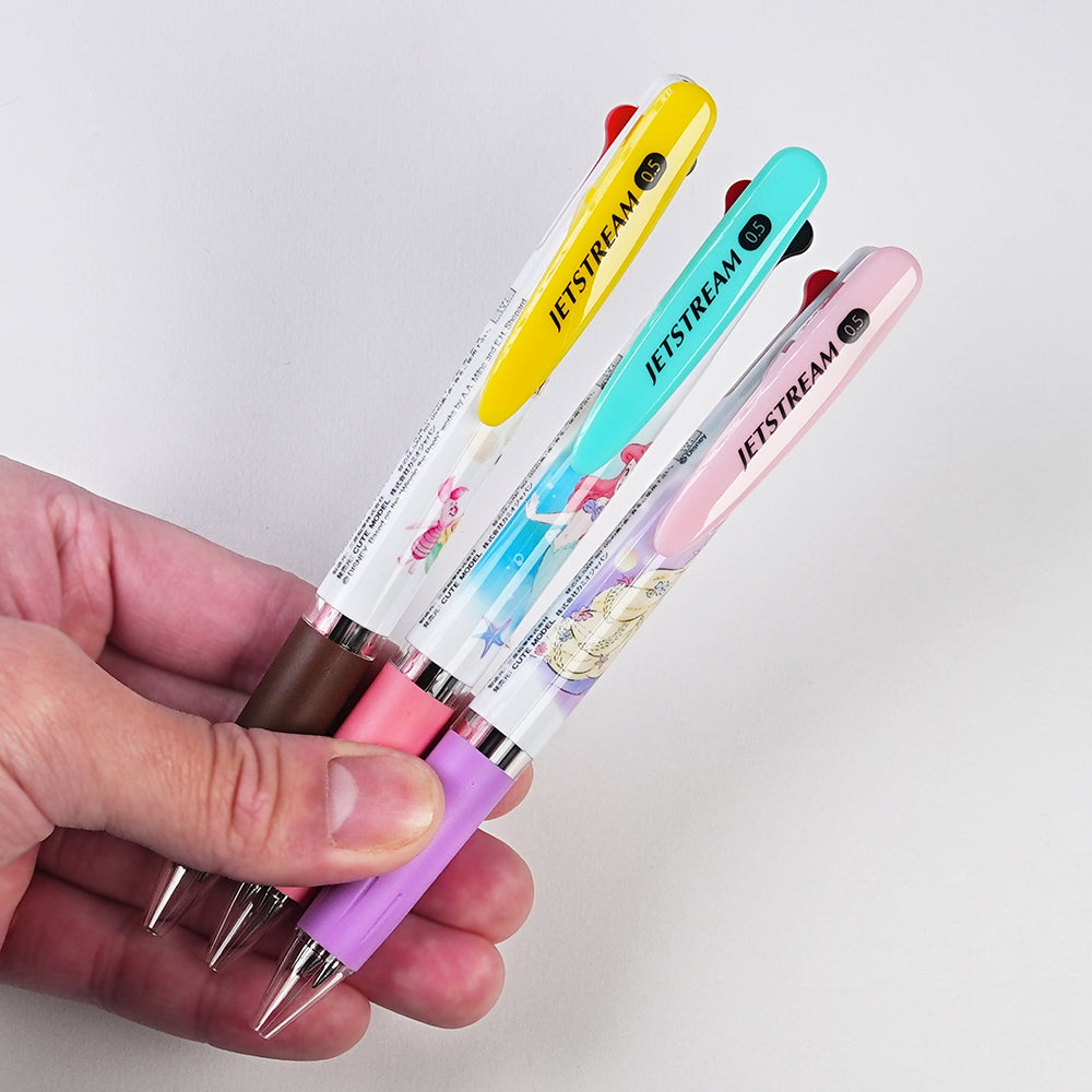 3色のペンかわいいモデルxユニジェットストリーム0.5mm人気のキャラクター共同スタイルハローキティポケモンウィンニーザプーー文学コレクション学生オフィスSTA-710823