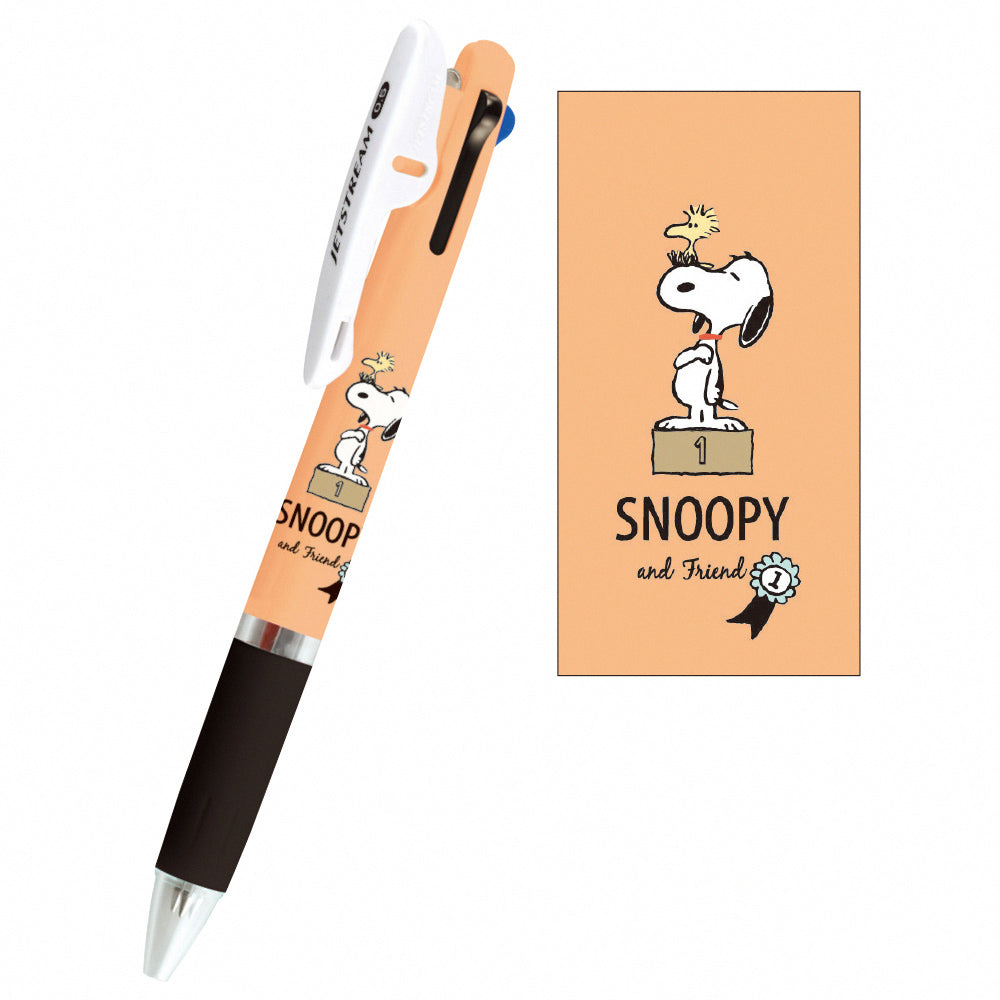 KAMIOxUNI JETSTREAM 0.5mm three-color oil pen BT21 limited edition cute pink Snoopy Doraemon