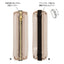 Midori Transparent Drawstring Pencil Case – Brown Adjustable Design  Fits B6–A5 Notebooks  Stylish & Functional