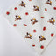 Sakamoto Morinaga milk canvas handbag, condensed milk style, strawberry style, daily necessities, casual shoulder bag