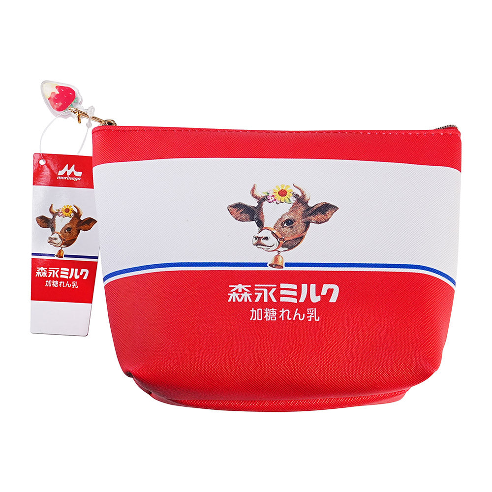 Sakamot Morinaga Milk Collab Boat-Shaped Pen & Cosmetic Pouch