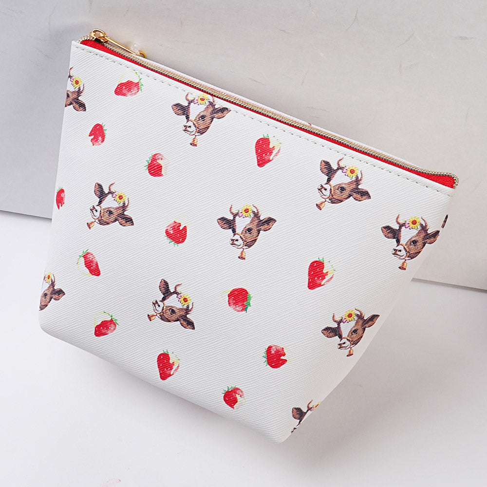 Sakamot Morinaga Milk Collab Boat-Shaped Pen & Cosmetic Pouch