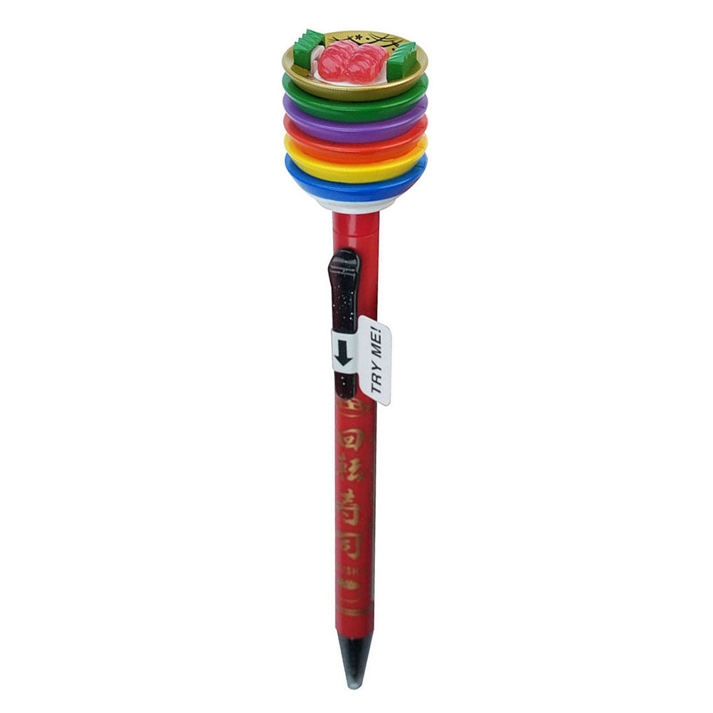 Sakamoto Conveyor Sushi Ball Pen 0.7mm - Fun Japanese Design