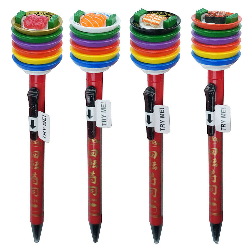 Sakamoto Conveyor Sushi Ball Pen 0.7mm - Fun Japanese Design