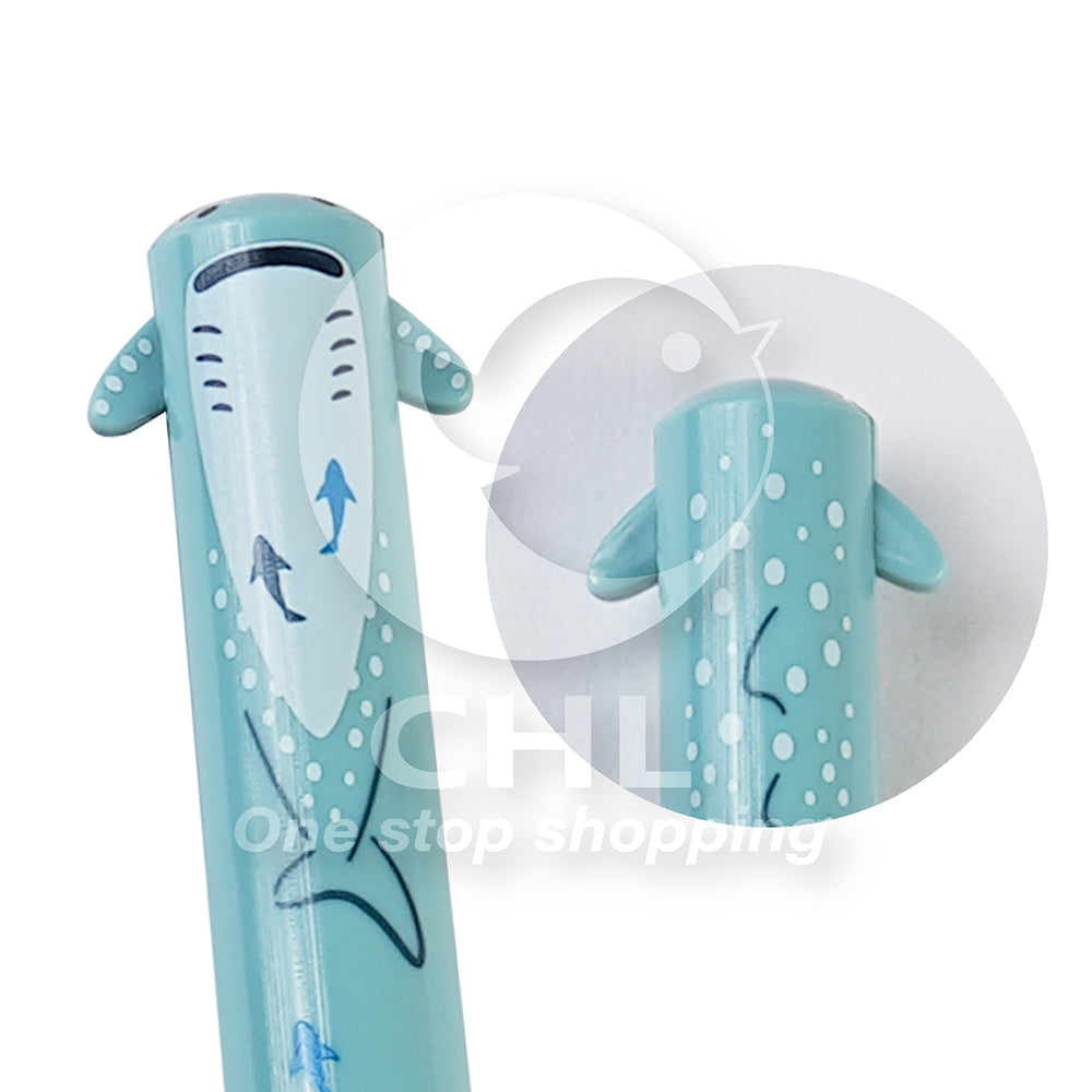 Funbox MiMi 0.7mm black and red ball pen marine life series cute stationery Japanese stationery