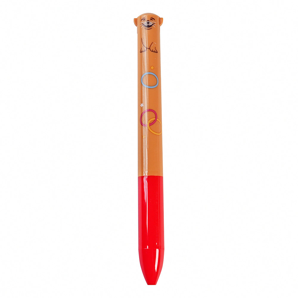 Funbox MiMi 0.7mm black and red ball pen marine life series cute stationery Japanese stationery