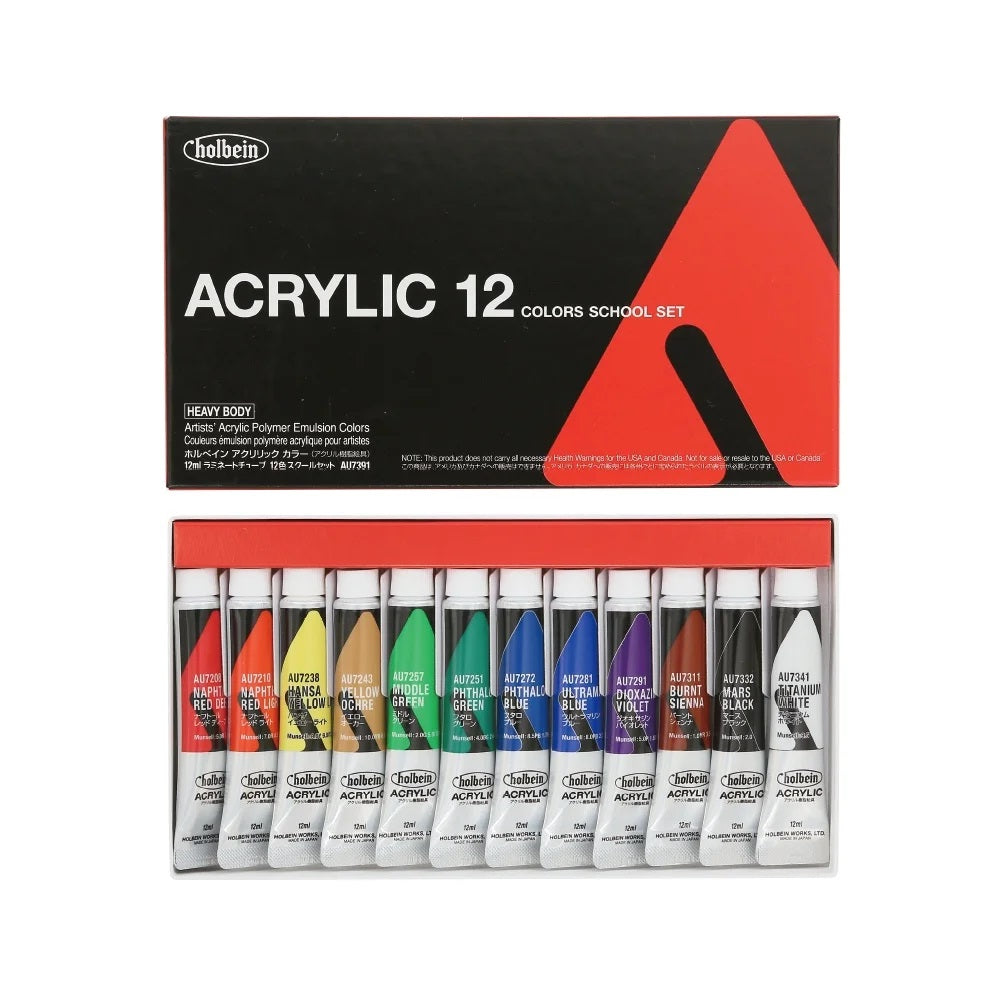 Holbein Pro Acrylic Paints: Vibrant, Durable, Professional Quality