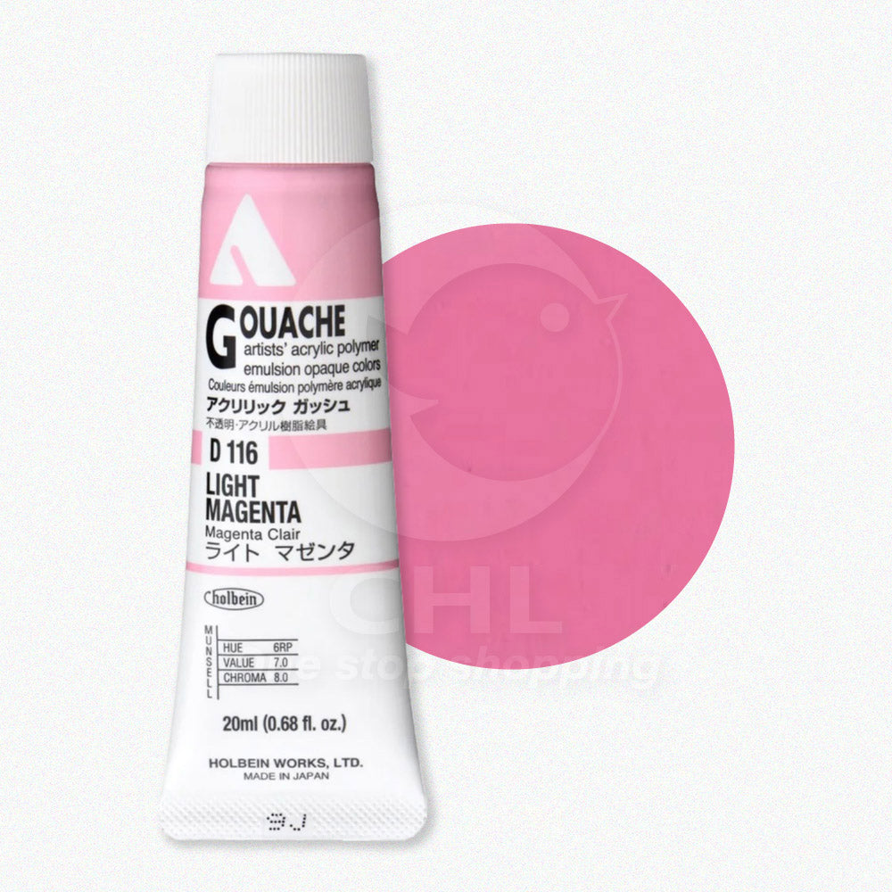 Holbein Pro Acrylic Gouache: Fast-Drying, High-Performance Paint