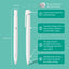 Zebra BA88 BAS88 BLEN NENDO Non Vibrating Ultra Smooth Writing 0.5mm/ 0.7mm oil-based Ballpoint Pen - CHL-STORE 