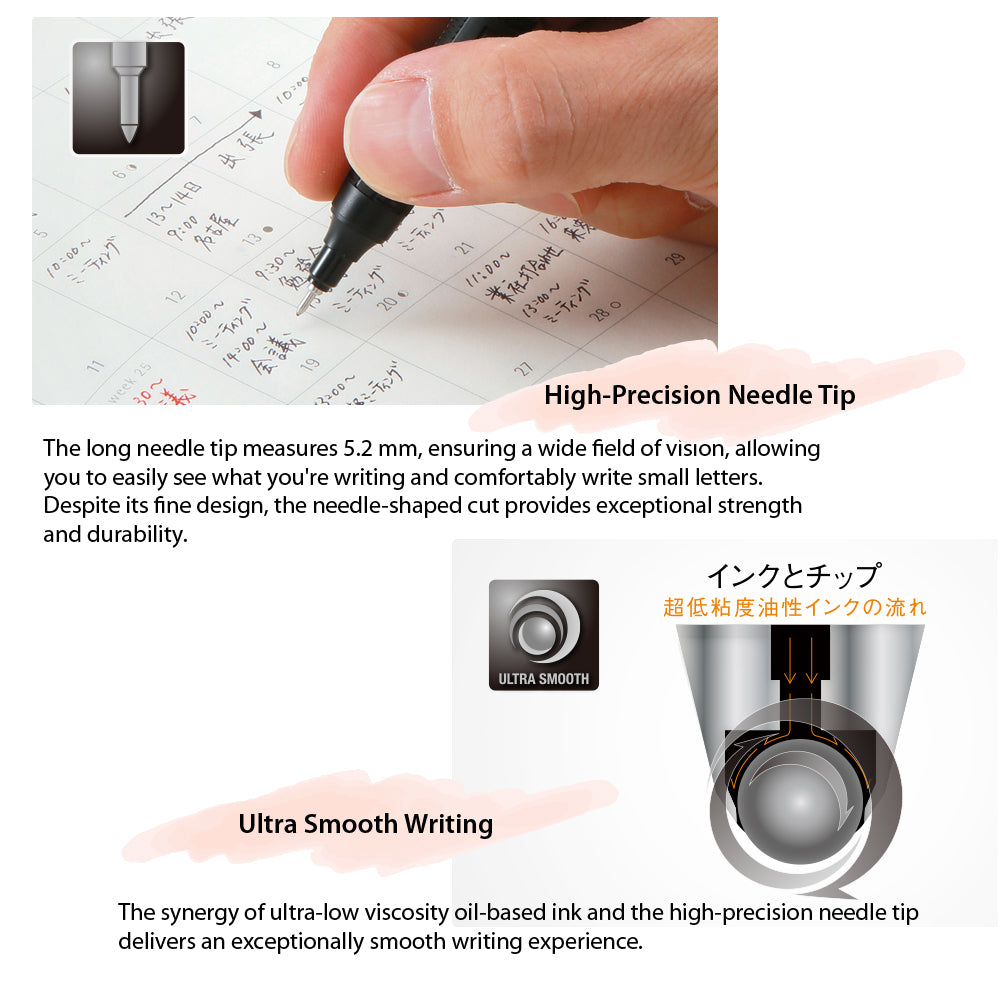 Tombow BC-MGL MONO กราฟไฟกดแบบคลาสสิกใหม่สี 0.38 มม. 0.5 มม. ปากกาลูกลื่นปากกา