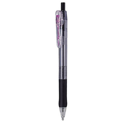 Zebra BNU5-BK Oil-Based Ballpoint Pen – 1.6mm Extra-Bold Tip with Tapliclip Clip | Made in Japan
