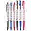 TOWO Dongwen brand BP-1B OP-103 0.7mm black pearl bow medium oil pen oily ball pen press automatic ball pen quick drying