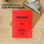 HIGHTIDE penco soft PP notebook red yellow B5 grid diary notepad writing notebook painting life record