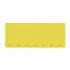 Hightide Penco Weekly Calendário Notas pegajosas do escritório de aprendizado amarelo Sta-cn170-ye