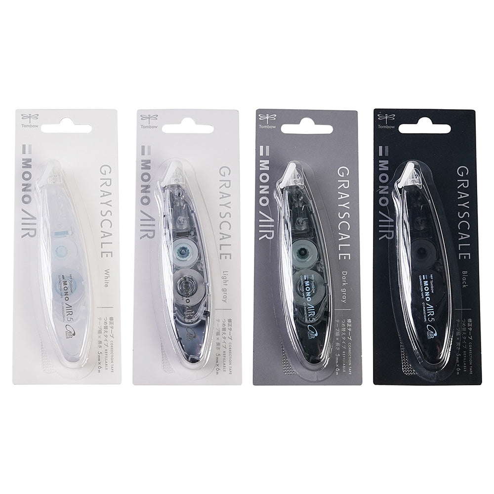 Tombow MONO Grayscale Pen & Correction Tape Set