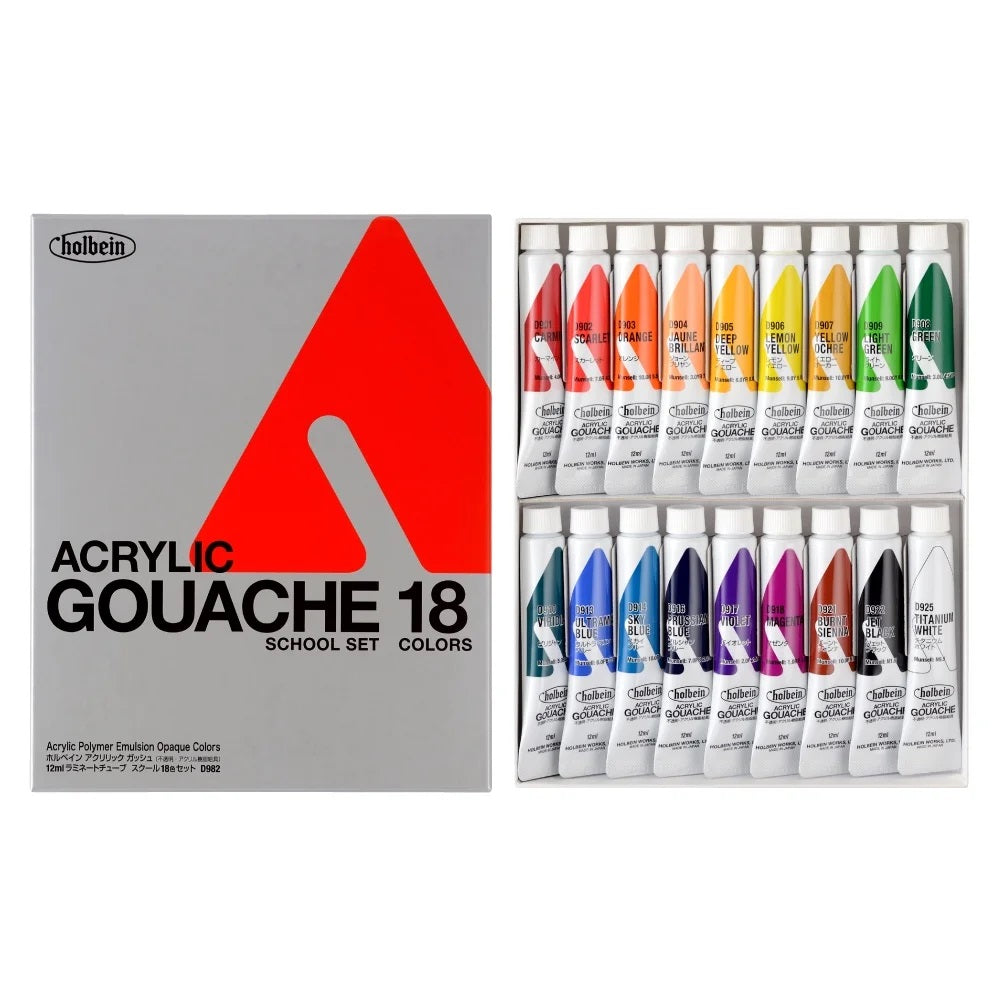 Holbein Pro Acrylic Gouache: Fast-Drying, High-Performance Paint