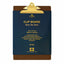 HIGHTIDE PENCO Retro Board Clamp Plywood A5 A4 Size Silver Clip Gold Clip Bronze Clip Retro Blackboard Texture