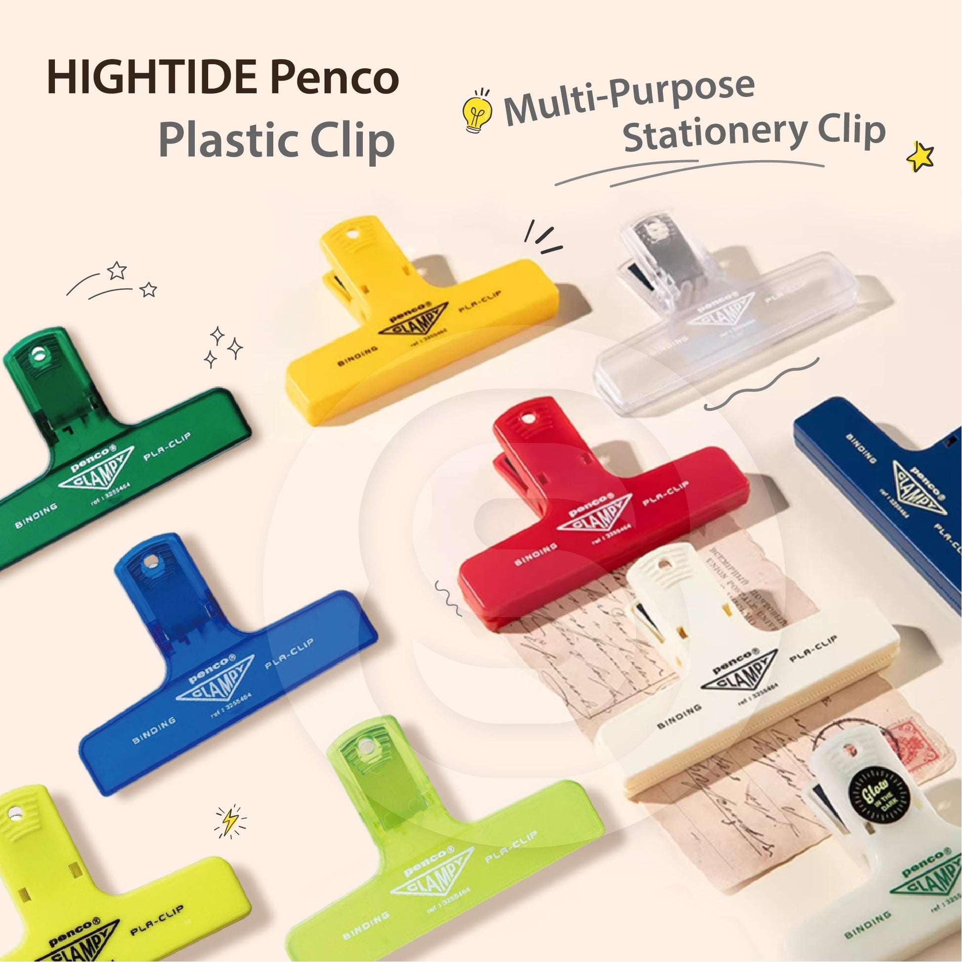 Hightide Penco Series Plastic Money Holder Black Brown DP163 - CHL-STORE 