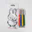 Zebra Sarasa Nano 0.3mm Limited Miffy 4 Color Set Miffy Family Ballpoint Pen Gel Pen 6 Colors Japanese Stationery