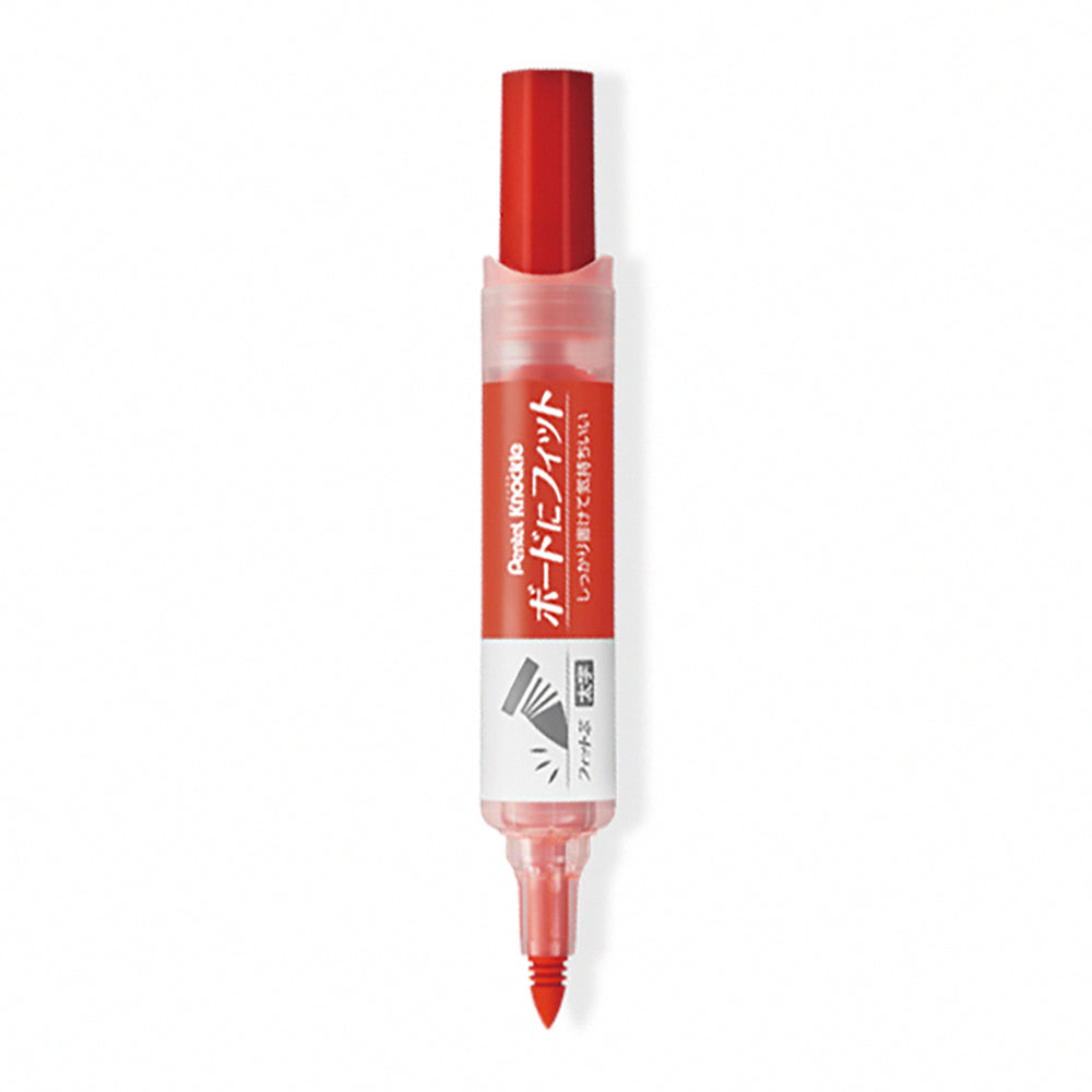 PENTEL KNOCKLE EMWL5BF6ST straight-liquid whiteboard pen Medium Bold round-head elastic pen tip for meetings, offices, and classes