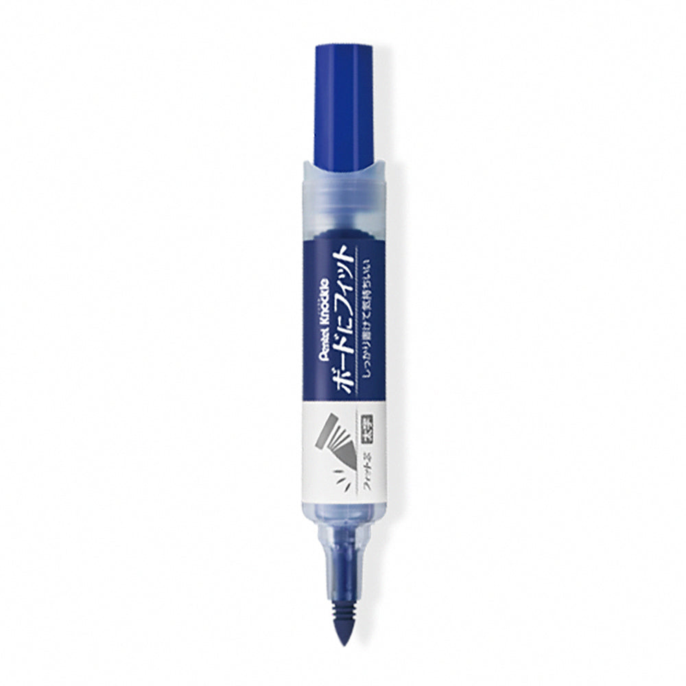 PENTEL KNOCKLE EMWL5BF6ST straight-liquid whiteboard pen Medium Bold round-head elastic pen tip for meetings, offices, and classes