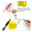 PENTEL KNOCKLE EMWL5BF6ST straight-liquid whiteboard pen