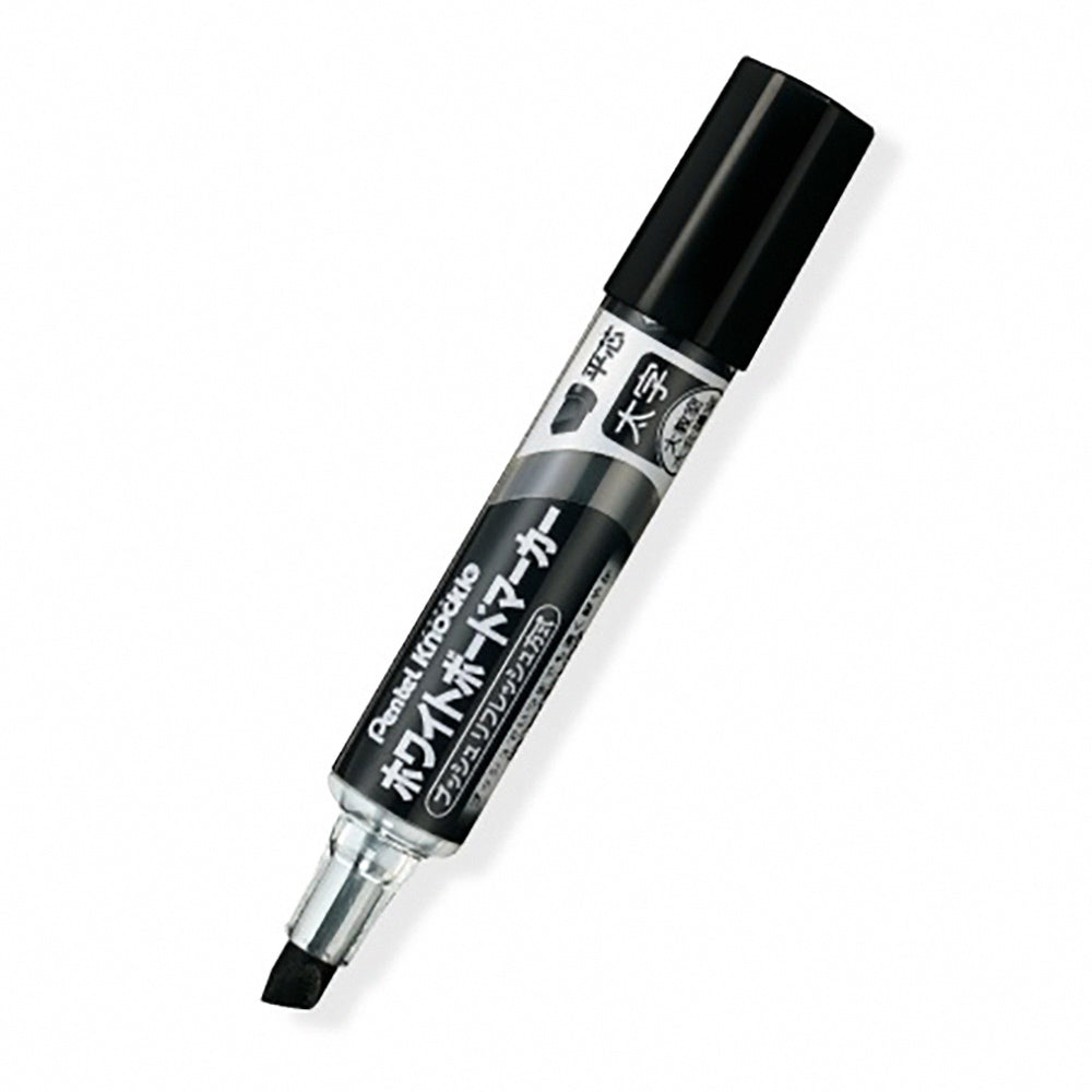 Pentel Knockle Elastic Back Whiteboard Marker - Quick Dry & Durable
