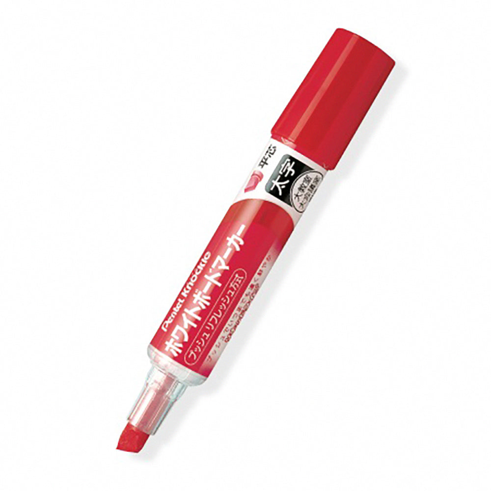 Pentel Knockle Elastic Back Whiteboard Marker - Quick Dry & Durable
